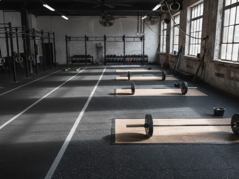 Przecinarka wodna alt tworząca zazębiające się krawędzie na gumowych płytkach